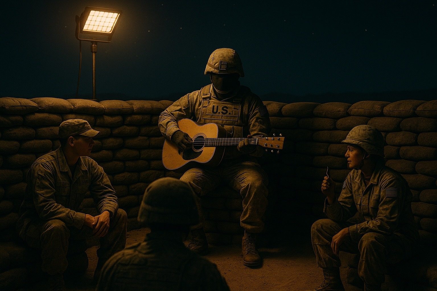 The Long Way Home album art, Musical Soldier